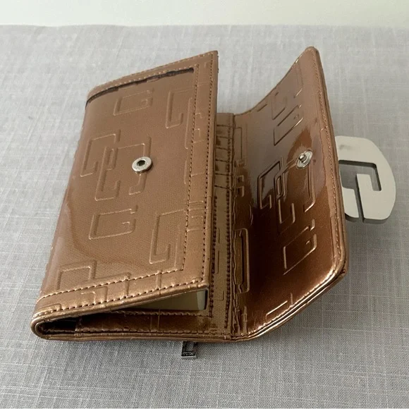 Guess Tan Wallet with Embossed Design - Picture 7 of 8